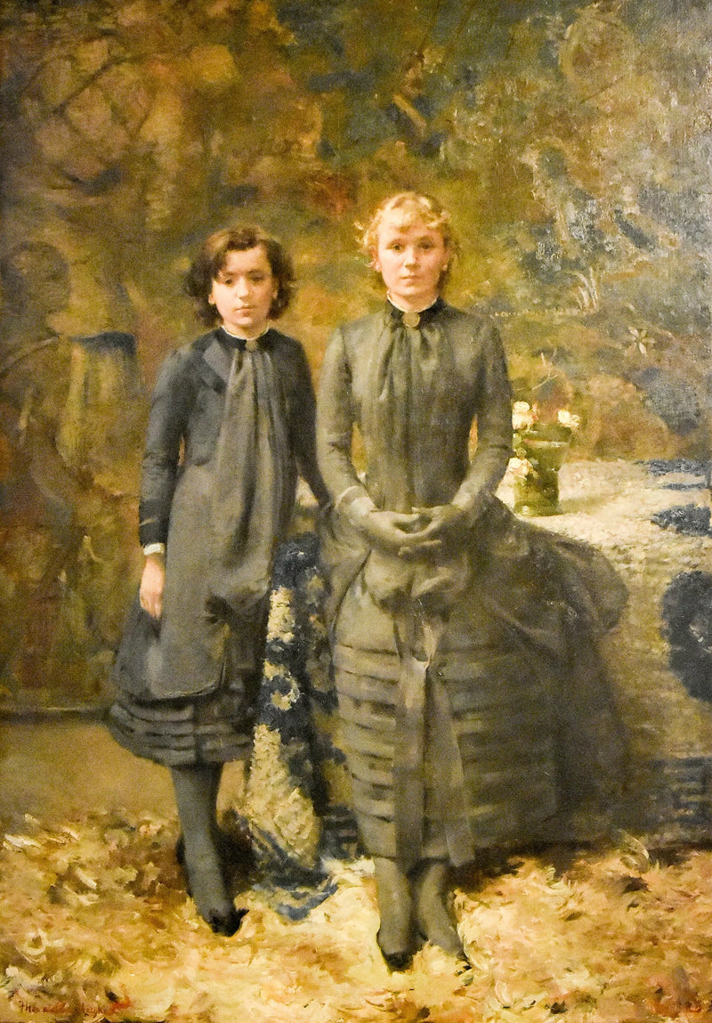Le sorelle del pittore Schlobach - Theo van Rysselberghe