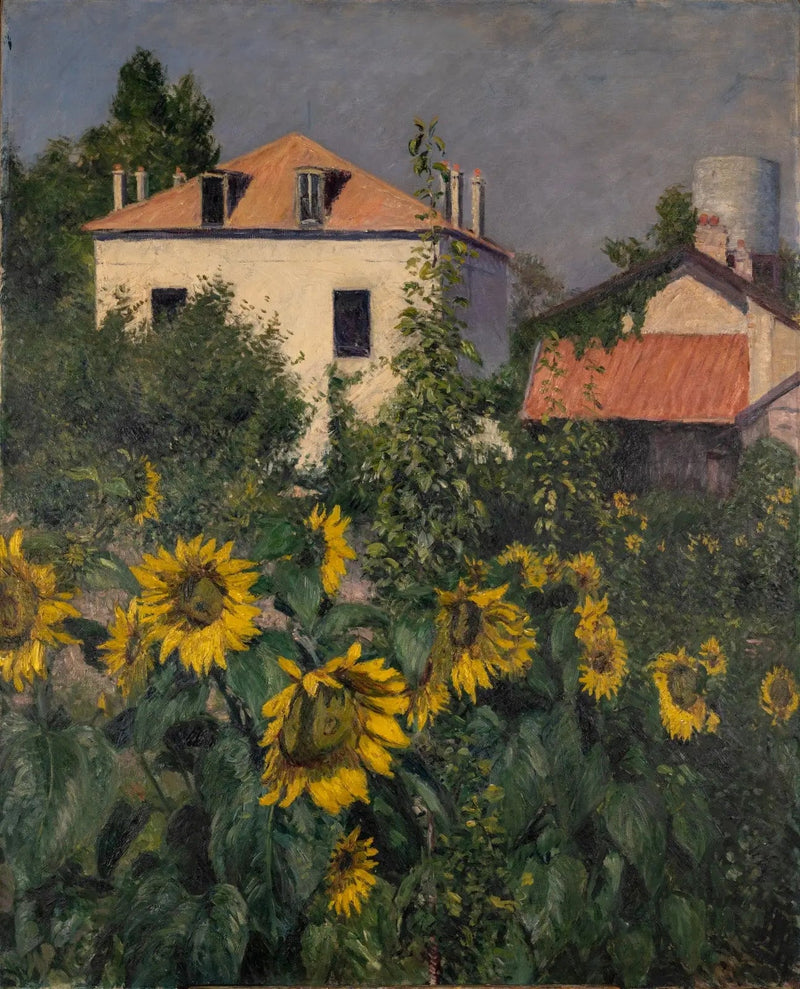 I Solei, giardino del Petit Gennevilliers - Gustave Caillebotte
