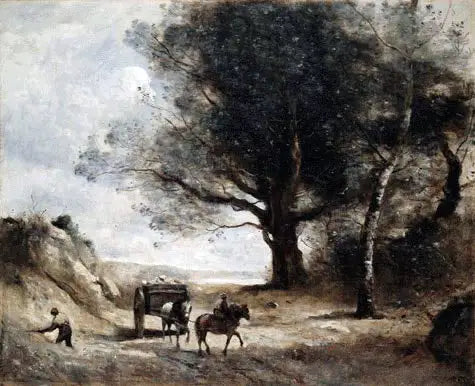 I tagliatori di pietra - Jean-Baptiste Camille Corot