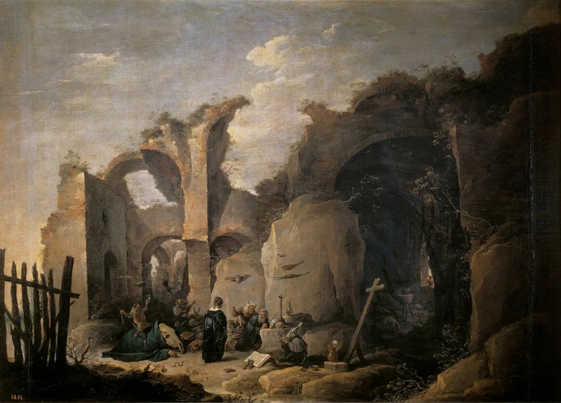 Le Tentazioni di Sant'Antonio Abate - David Teniers il Giovane