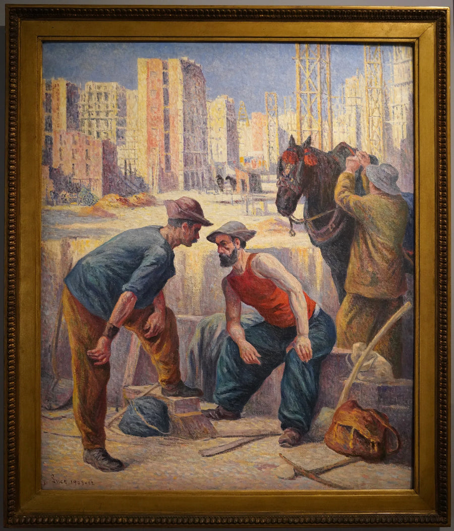 I operai edili - Maximilien Luce