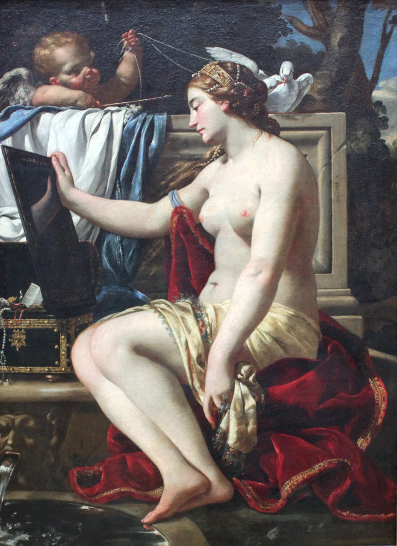 Le toilette di Venere - Simon Vouet
