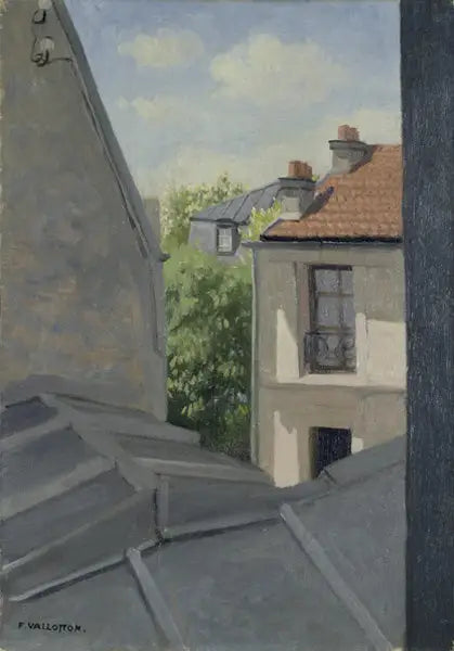 I tetti, rue Mérimée - Félix Vallotton