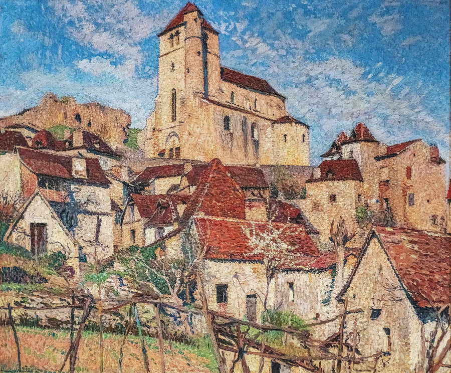I Tetti, Saint-Cirq Lapopie (Lotto) - Henri-Jean Guillaume Martin