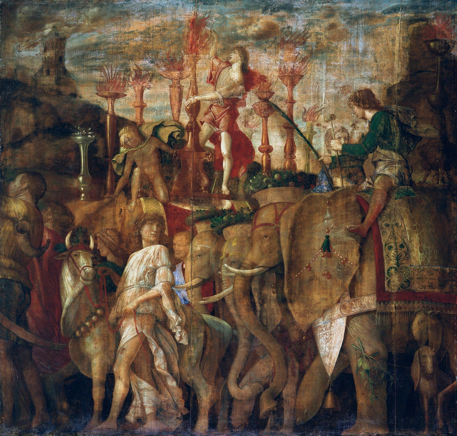 I Trionfi di Cesare : 5. Gli Elefanti - Andrea Mantegna