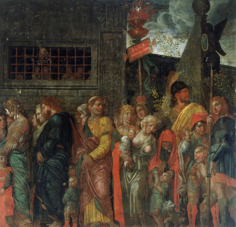 I Trionfi di Cesare : 7. I Prigionieri - Andrea Mantegna