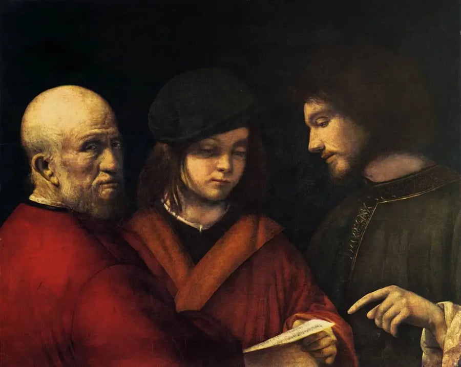 Gli Tre Età dell'uomo - Giorgione