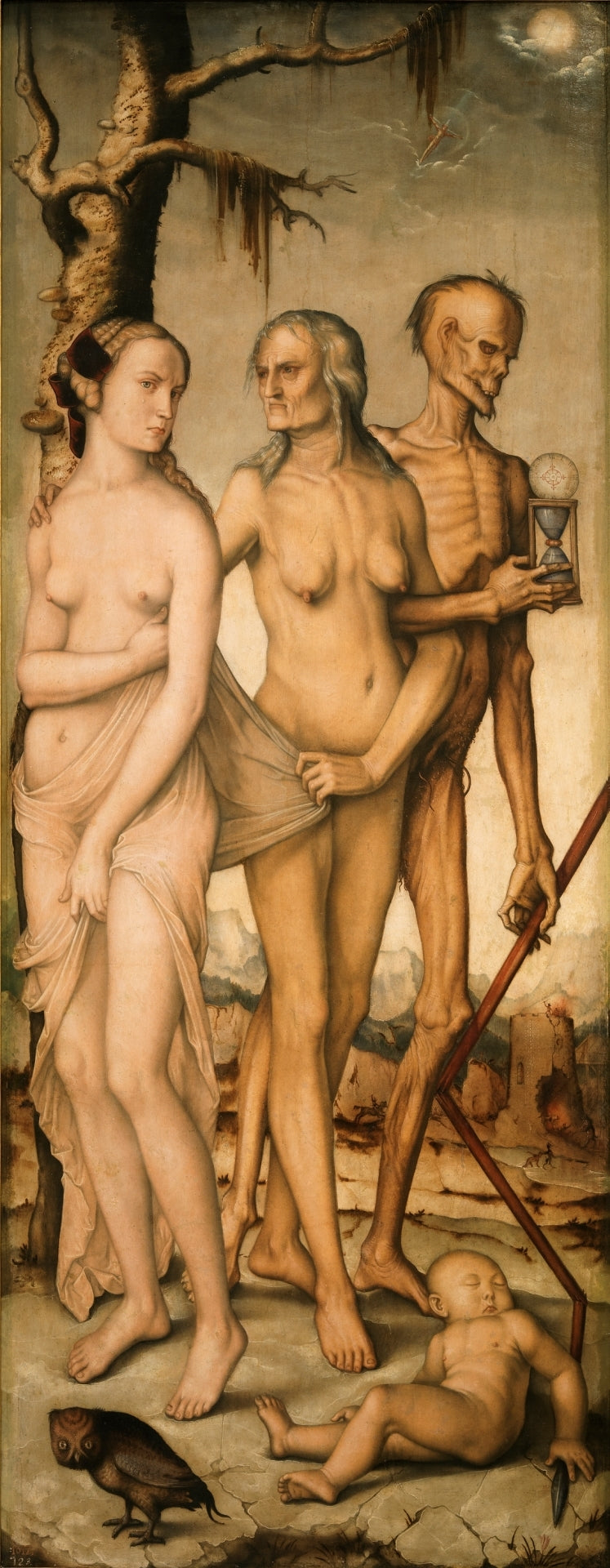 Le tre età della donna e la morte - Hans Baldung Grien