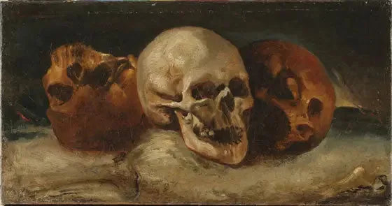 I Tre Teschi - Théodore Géricault