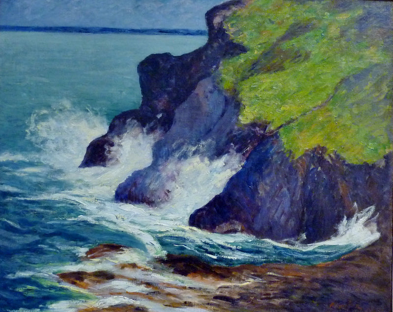 Le tre scogliere. Saint-Jean-du-Doigt - Maxime Maufra