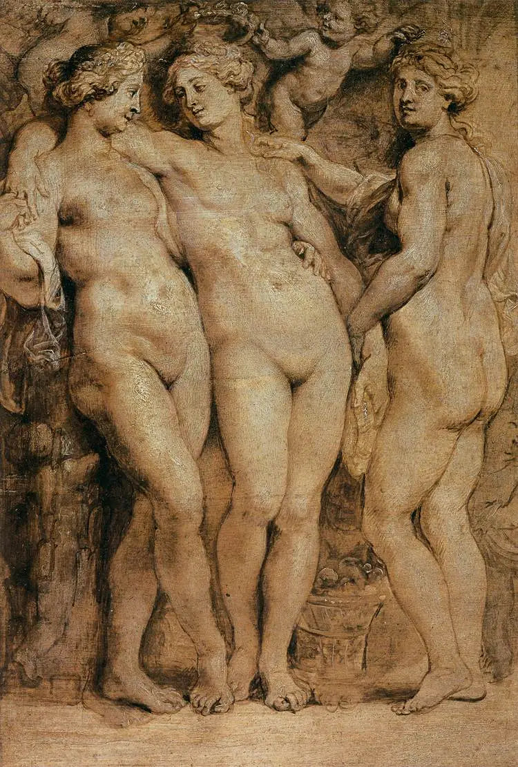 Le Tre Grazie - Peter Paul Rubens