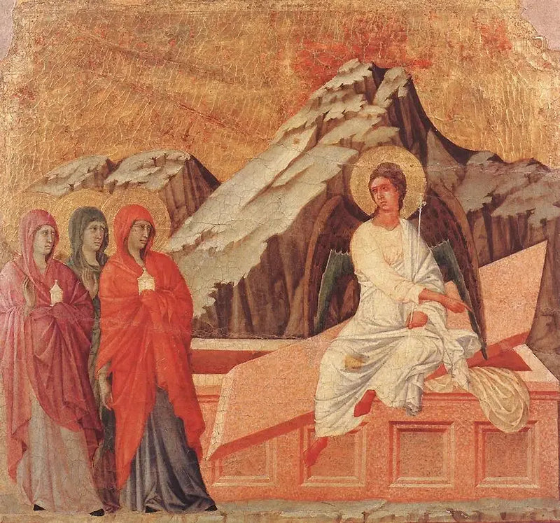 Le Tre Marie al Sepolcro - Duccio di Buoninsegna