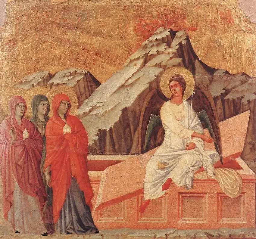 Le Tre Marie al Sepolcro - Duccio di Buoninsegna