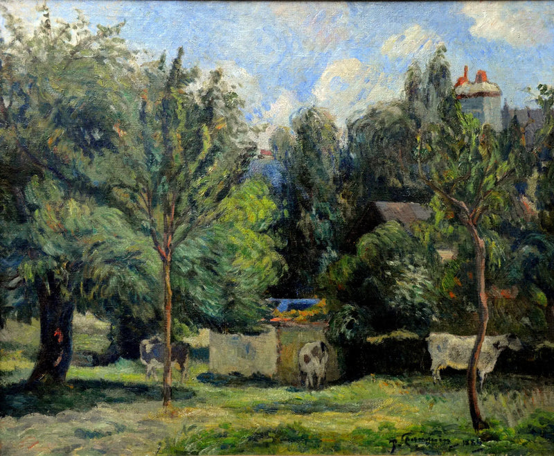 Le Tre mucche - Paul Gauguin