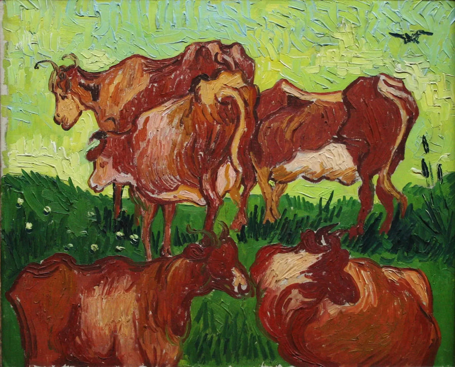 Le Vacche - Vincent van Gogh
