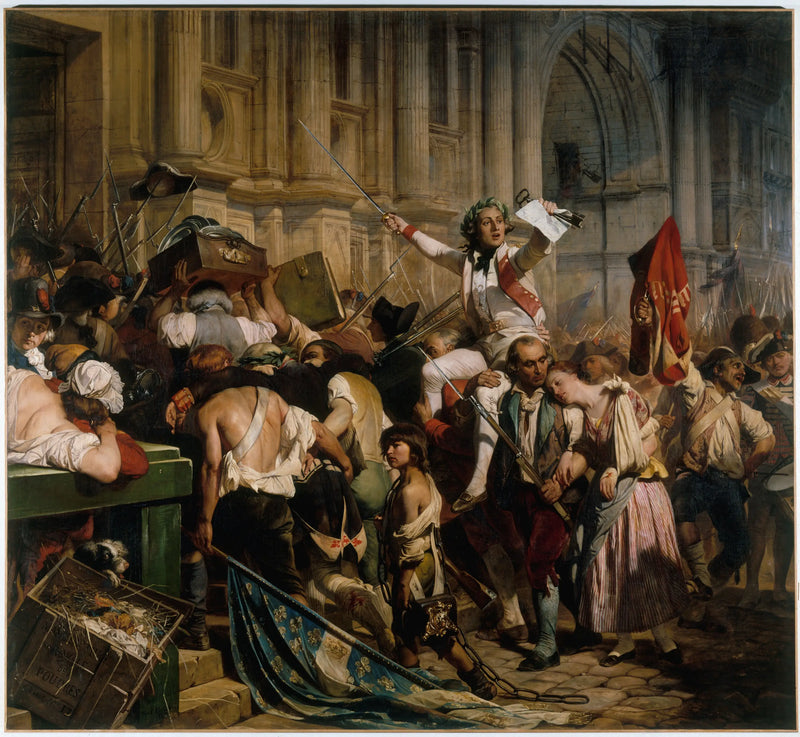 I Vincitori della Bastiglia davanti all'Hôtel de Ville, il 14 luglio 1789 - Paul Delaroche