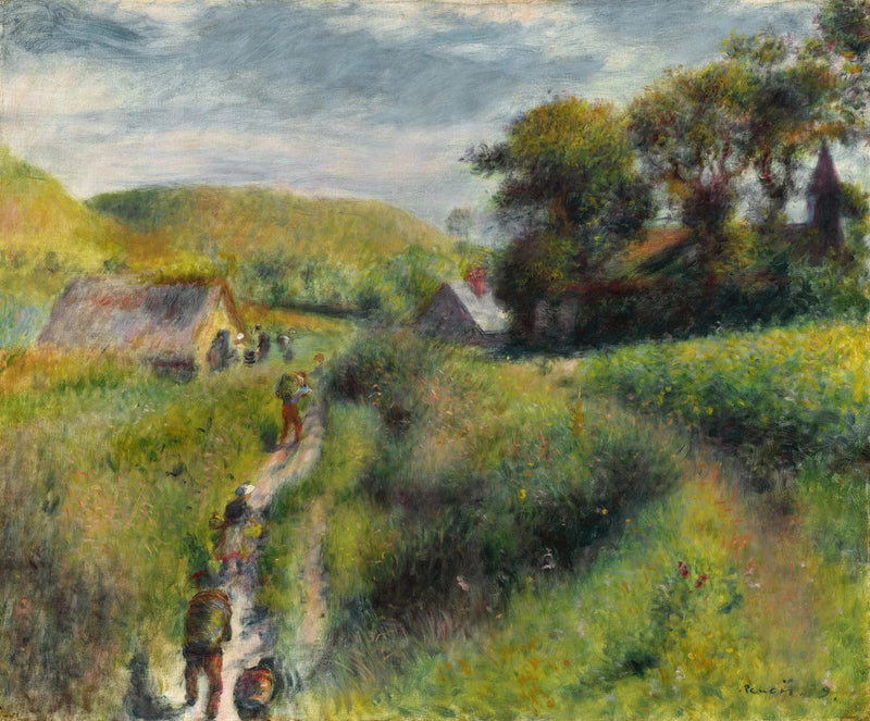 I Vendemmiatori - Pierre-Auguste Renoir