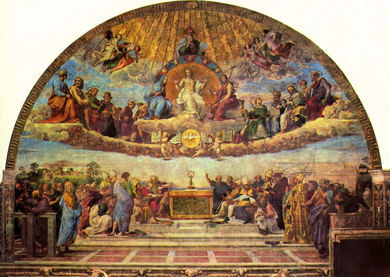 Les Vertus cardinales et théologales - Raphaël Sanzio