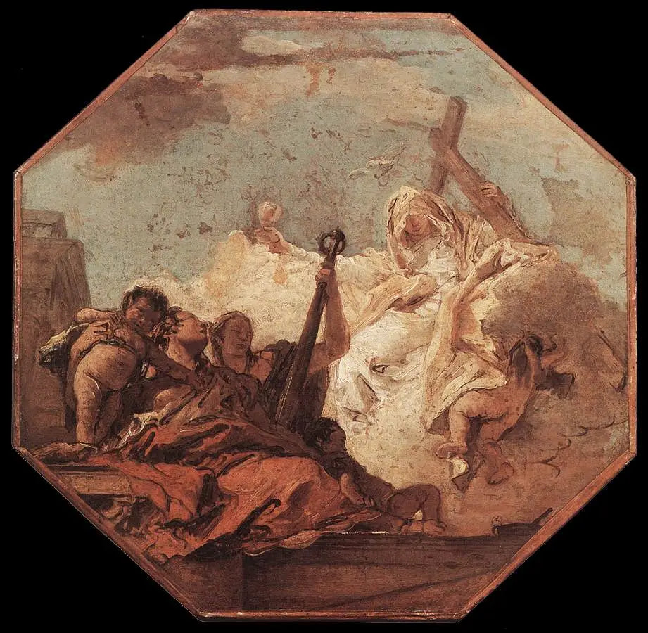 Les vertus théologales - Giovanni Battista Tiepolo - Alpha Reproduction