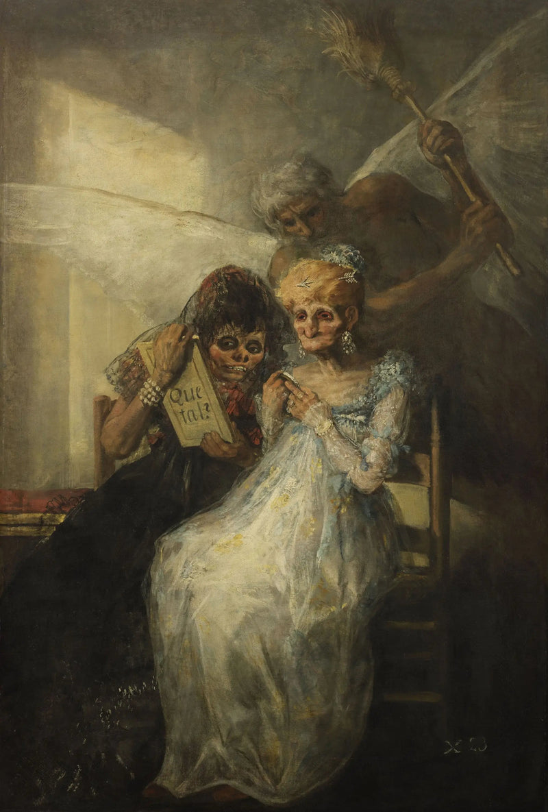 Le vecchie - Francisco de Goya