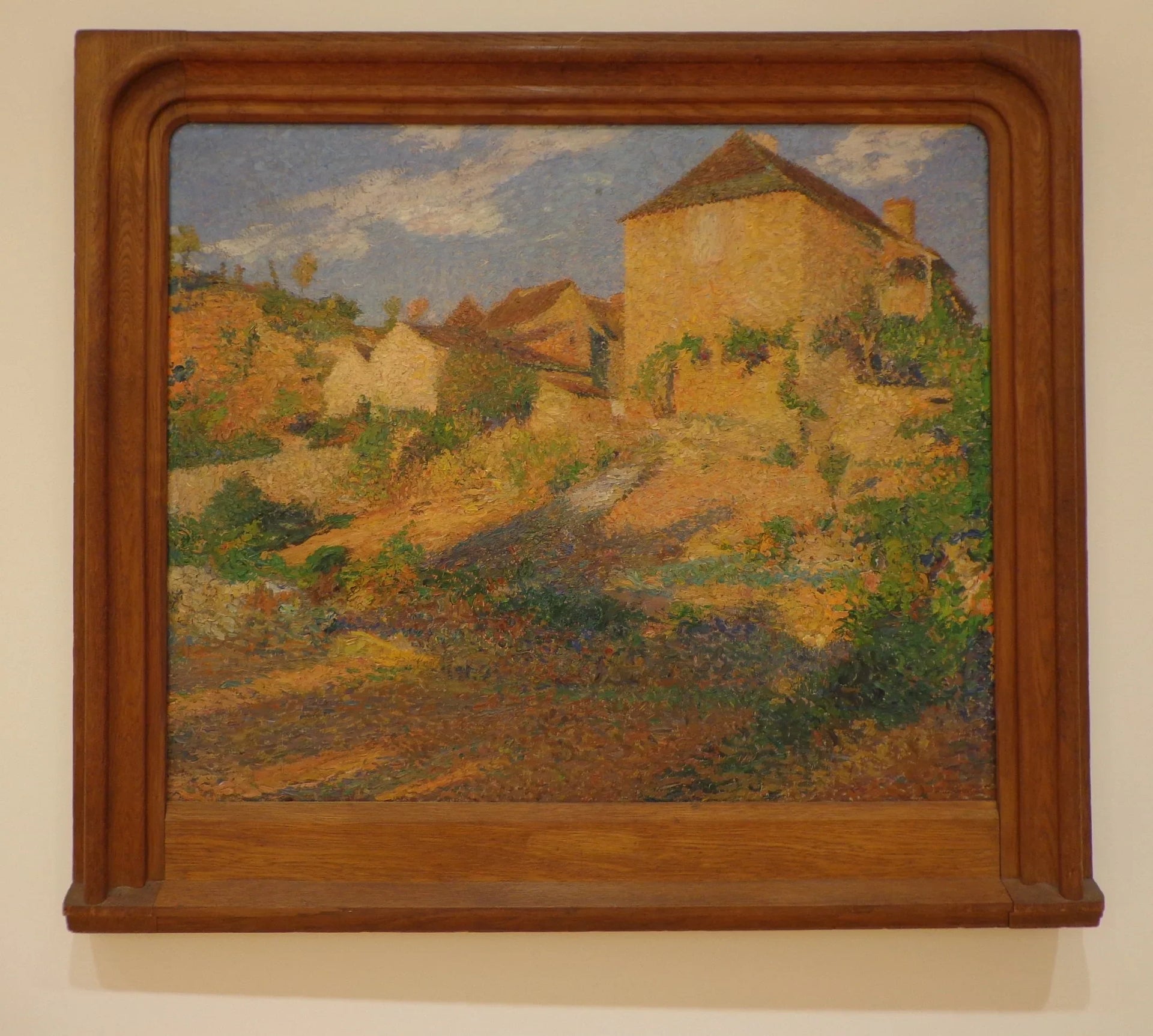 Les vieilles maisons - Henri-Jean Guillaume Martin image 1 reproduction artisanale de tableau