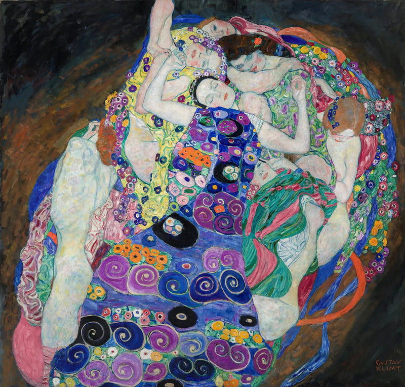 Le Vergini - Gustav Klimt