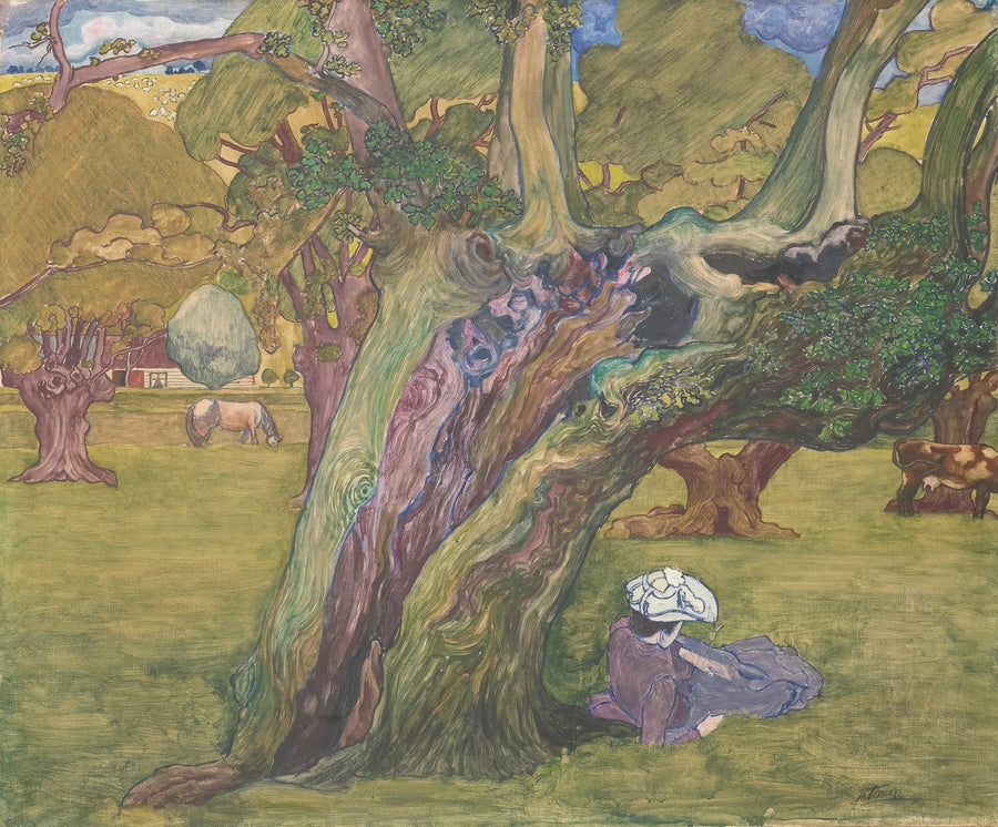 Le vecchie querce del Surrey - Jan Toorop