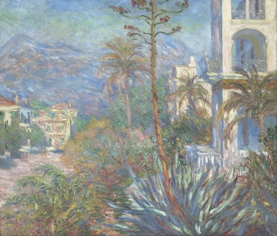 Le Ville a Bordighera - Claude Monet
