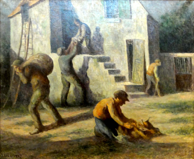 I ladri di pollo - Maximilien Luce