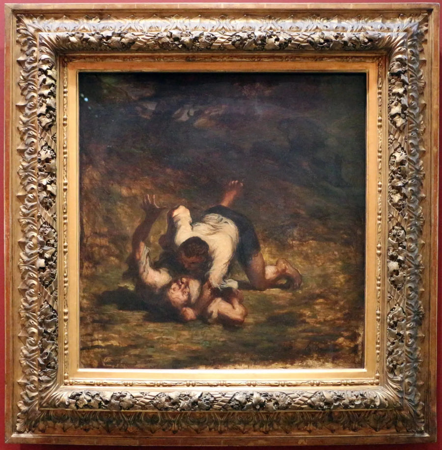 I ladri e l'asino - Honoré Daumier