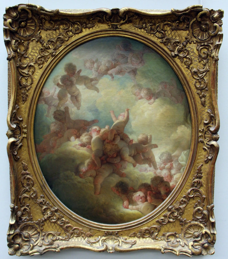 L'essaim d'amours - Jean-Honoré Fragonard