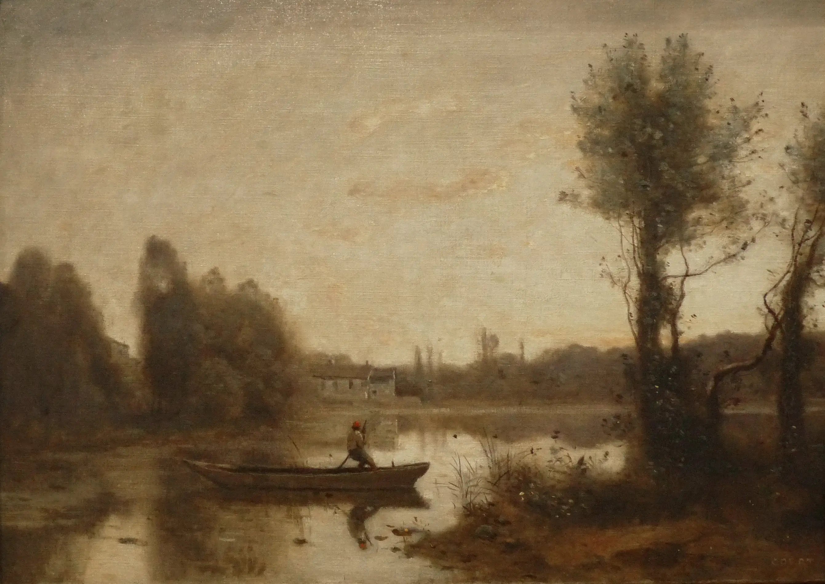 L’étang de Ville d’Avray - Jean-Baptiste Camille Corot - Alpha Reproduction
