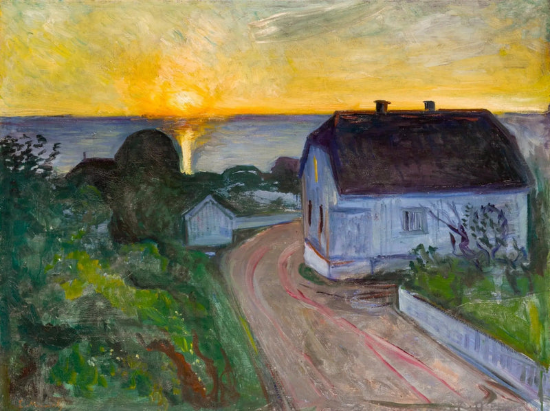 Alba a Åsgårdstrand - Edvard Munch