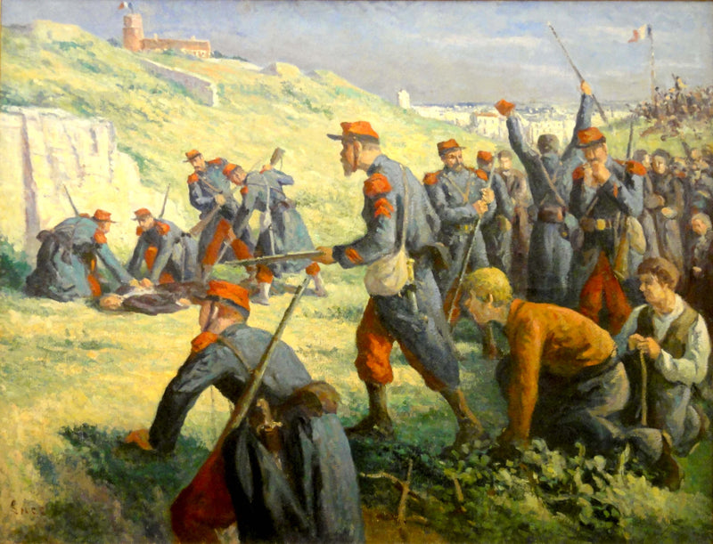 L'esecuzione di Varlin - Maximilien Luce