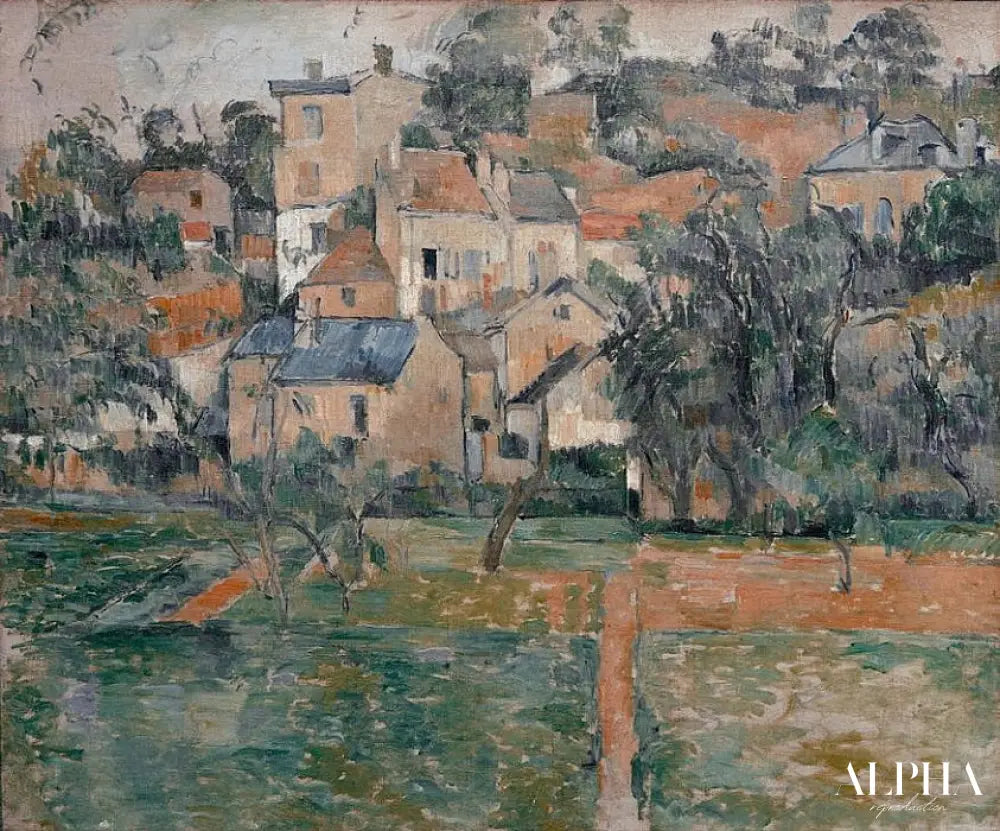 L'Héritage, Pontoise - Paul Cézanne - Reproductions de tableaux et peintures haut de gamme