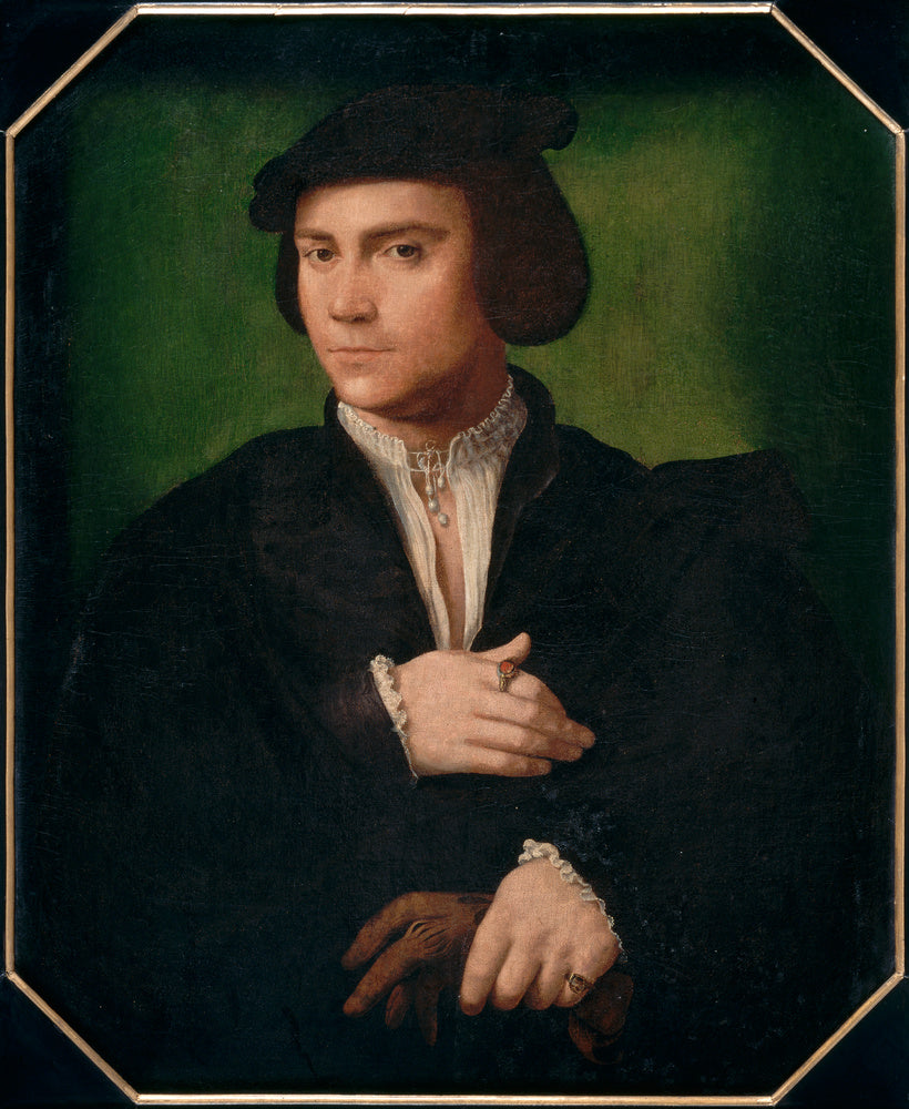 L’Homme au gant - Joos van Cleve - Alpha Reproduction