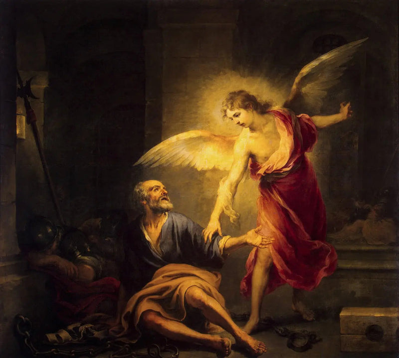 Liberazione di San Pietro - Bartolomé Esteban Murillo