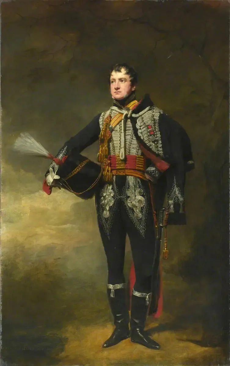 Tenente John James Douglas (più tardi capitano Sir John James Scott-Douglas, baronetto) (1792–1836), 15° regimento di dragoni (leggeri) (cacciatori a cavallo), circa 1819 - Henry Raeburn