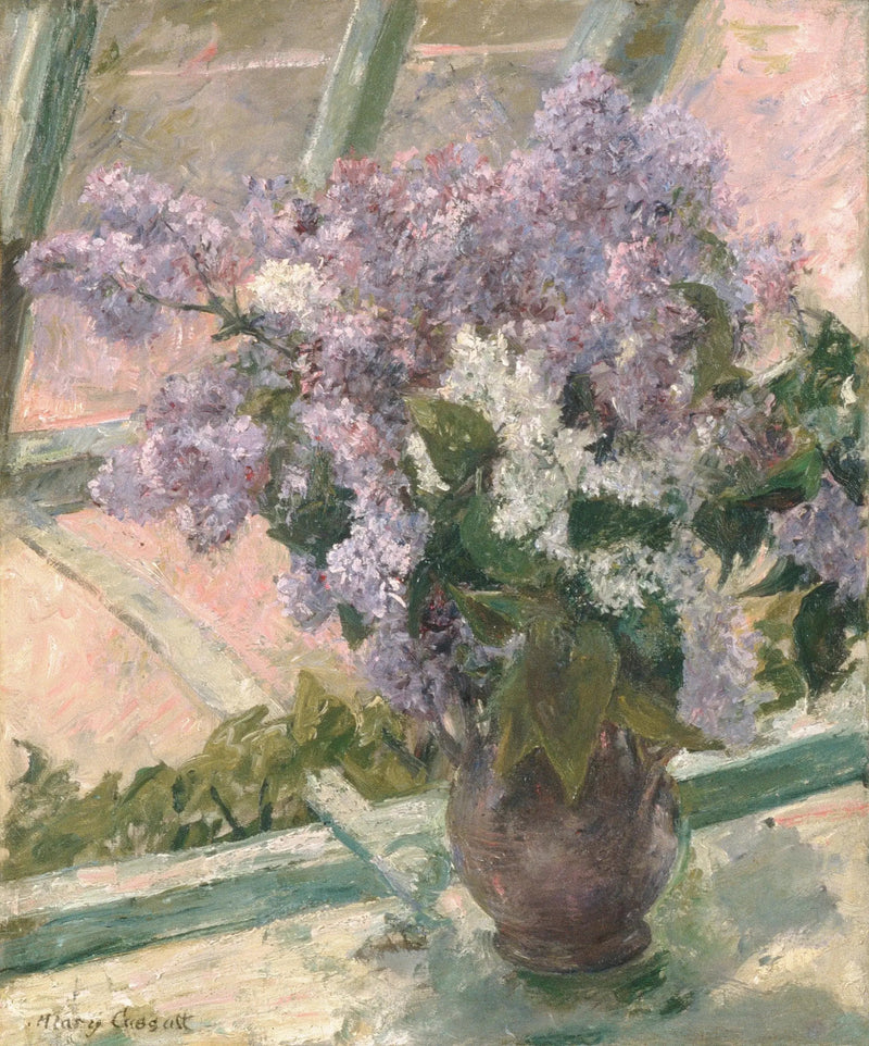 Glicine a una finestra - Mary Cassatt