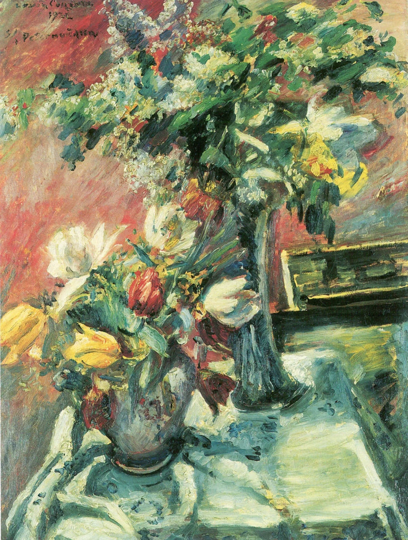 Lillà e tulipani - Lovis Corinth