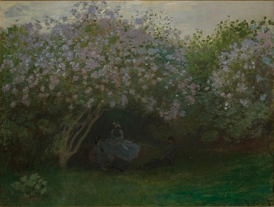 Lilla, grigio meteo W203 - Claude Monet