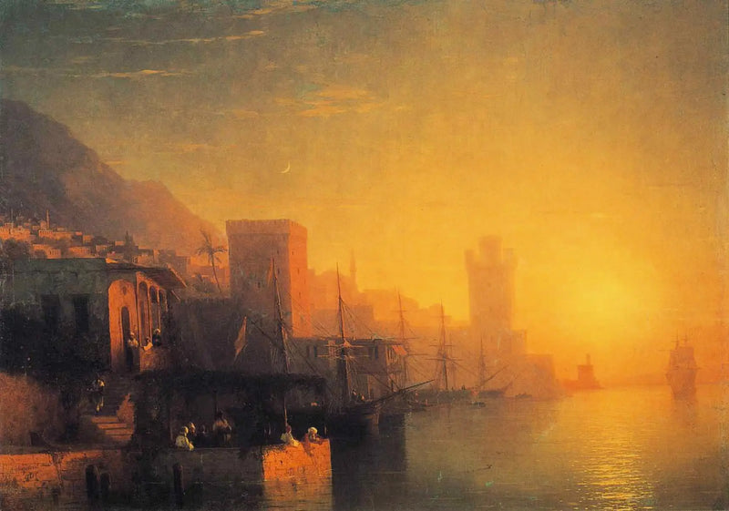 L'isola di Rodi - Ivan Aïvazovski