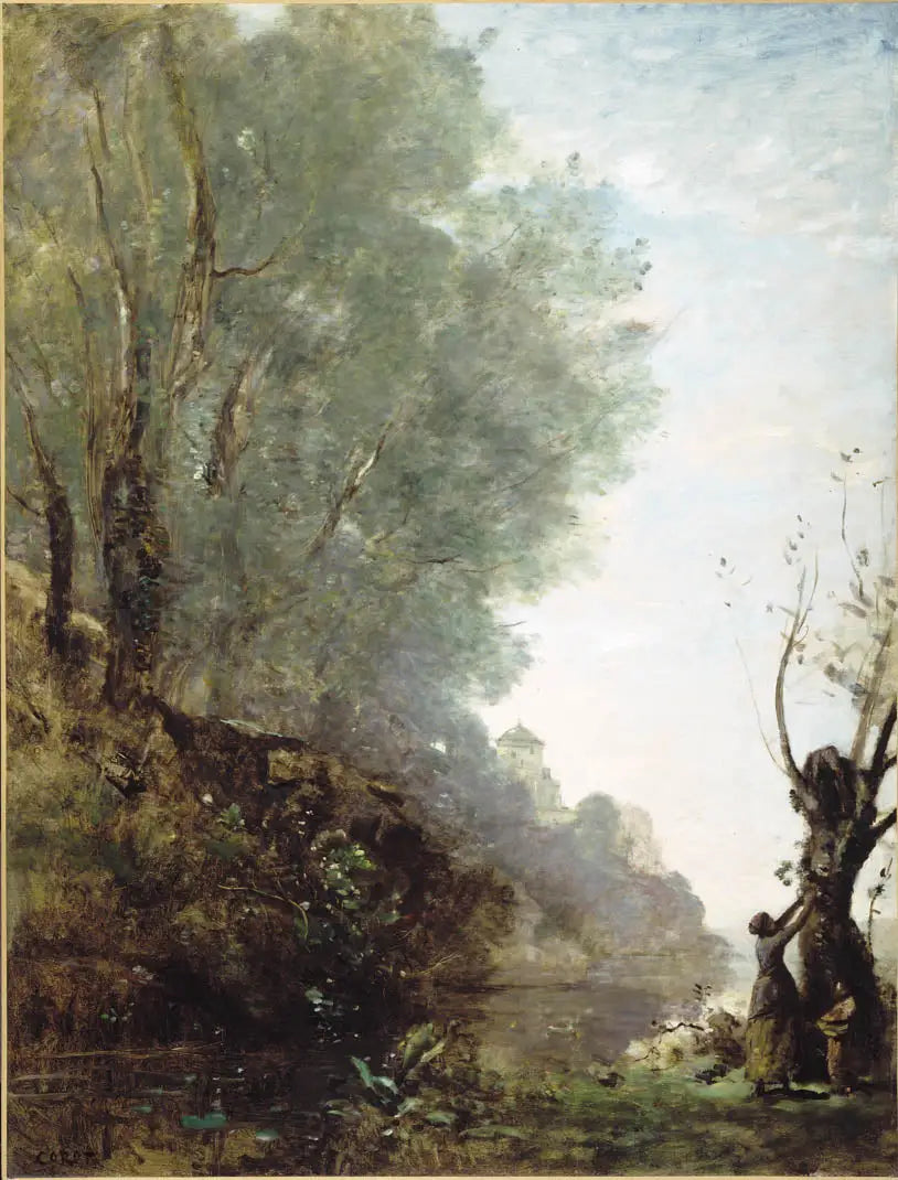 L’île heureuse - Jean-Baptiste Camille Corot - Alpha Reproduction