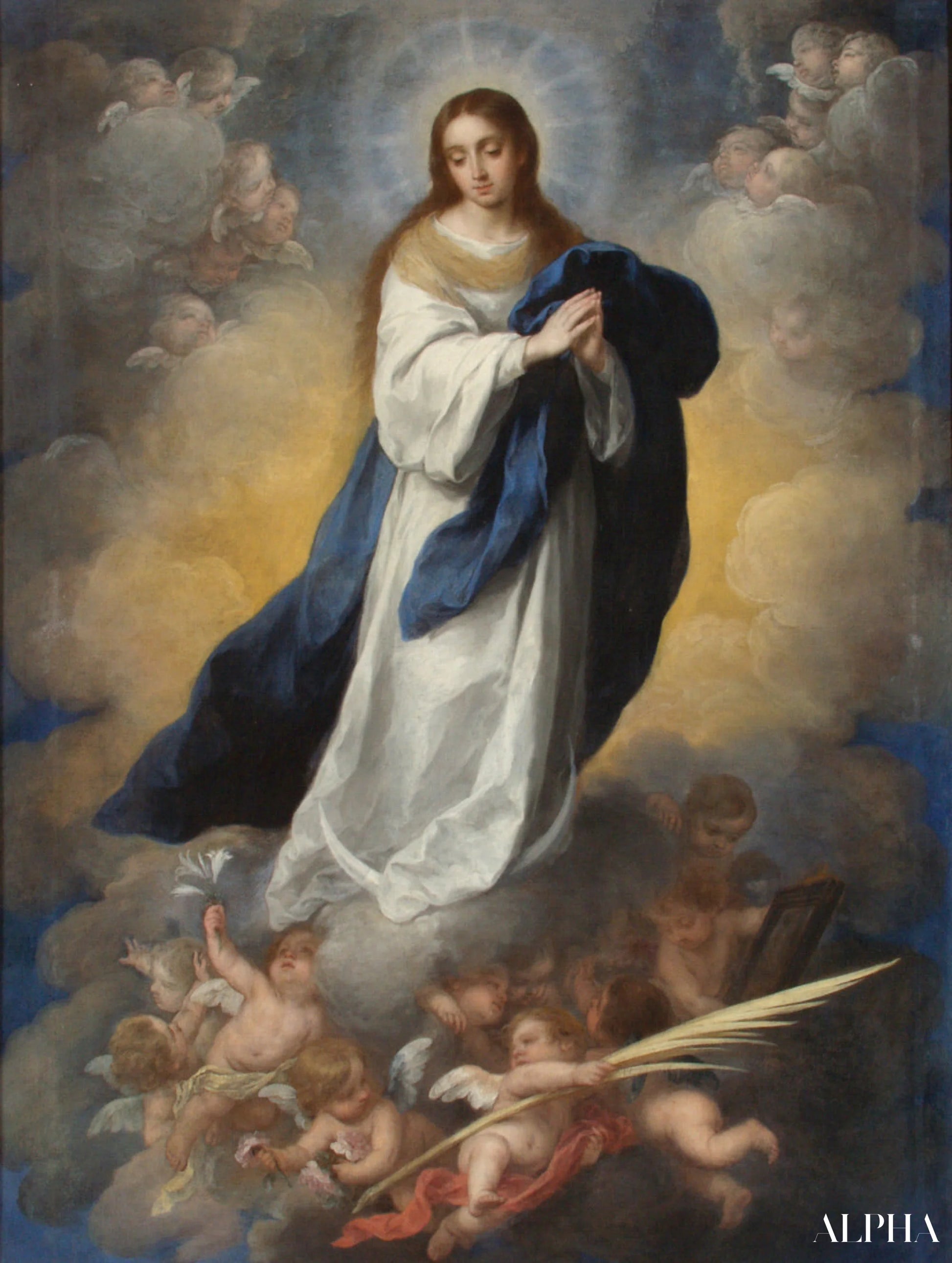 L'Immacolata Concezione della Santa Vergine Maria, 1678 - Bartolomé Esteban Murillo - Riproduzioni di quadri e dipinti di alta gamma