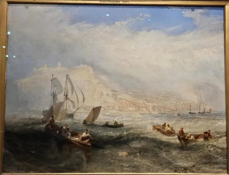 Pesca con la canna, al largo di Hastings - J. M. W. Turner