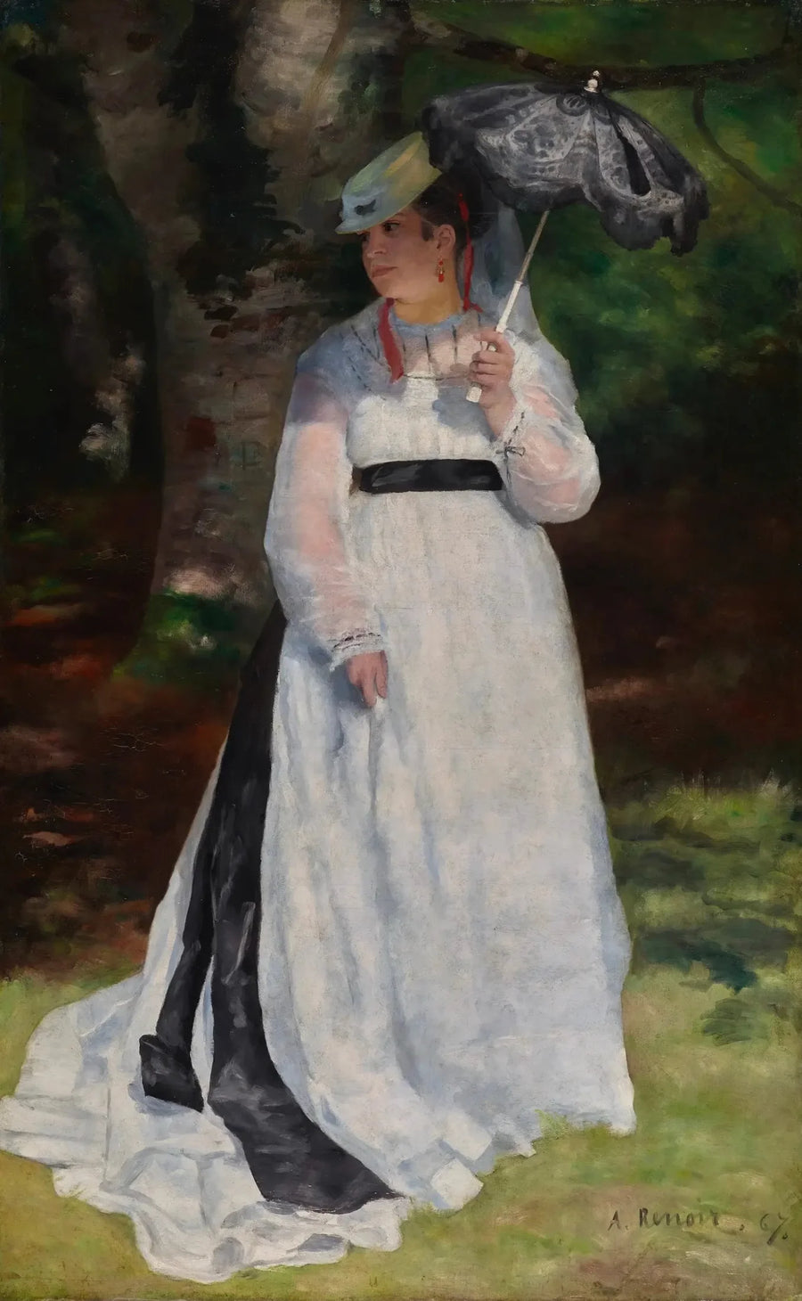 Lise con l'ombrello - Pierre-Auguste Renoir
