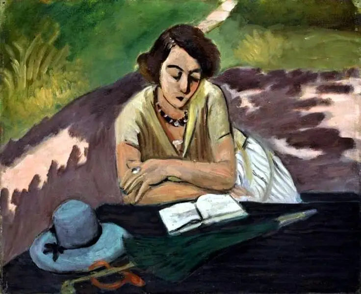 Lettura sotto l'ombrello - Henri Matisse