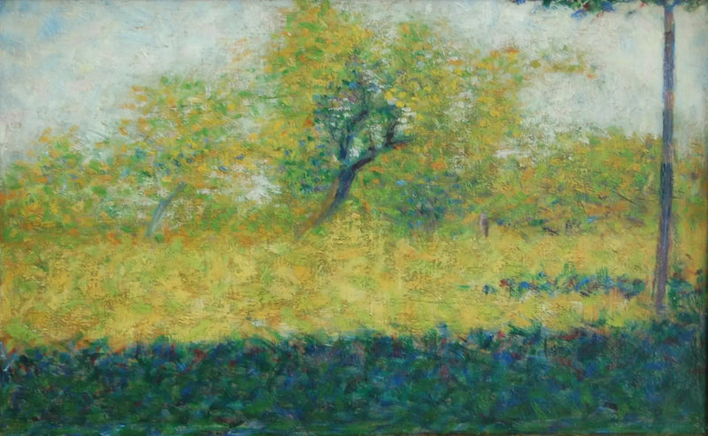 Bordo di legno in primavera - Georges Seurat