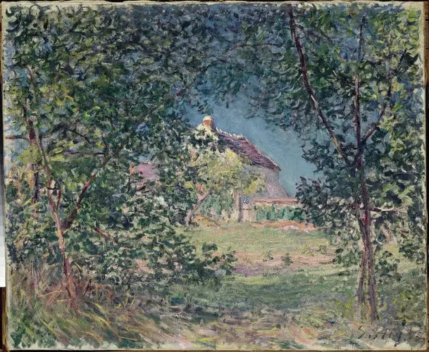 Margine di bosco in primavera - Alfred Sisley