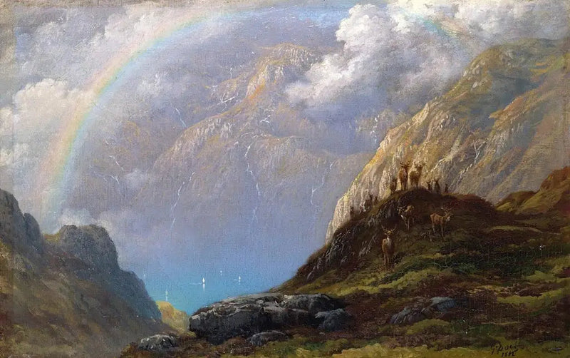 Loch Carron, Scozia - Gustave Doré